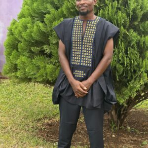 embroidered agbada